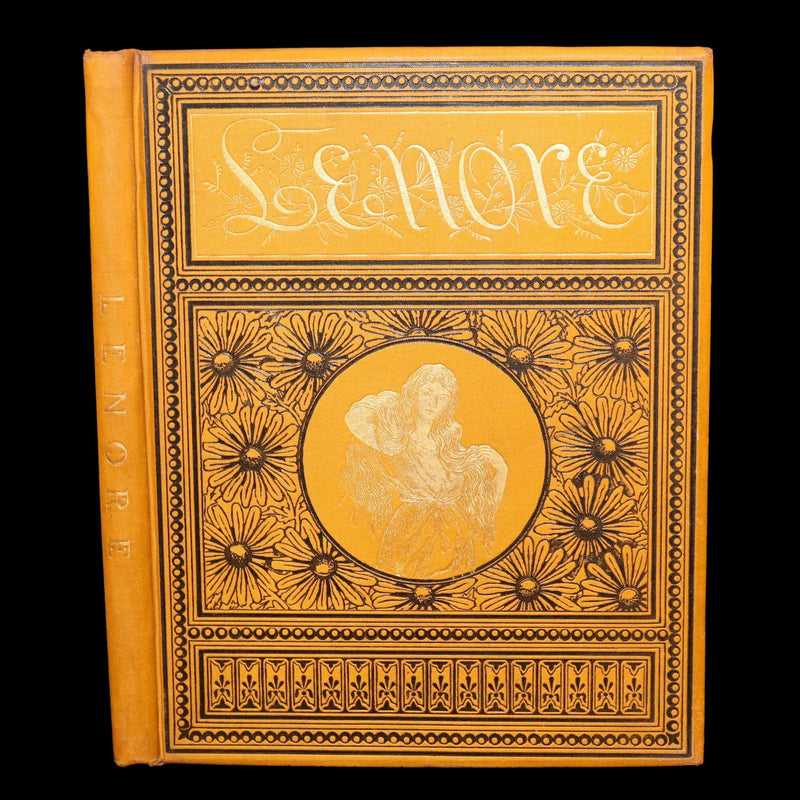 1886 Scarce First Henry Sandham Illustrated Edition - Lenore by Edgar Allan Poe