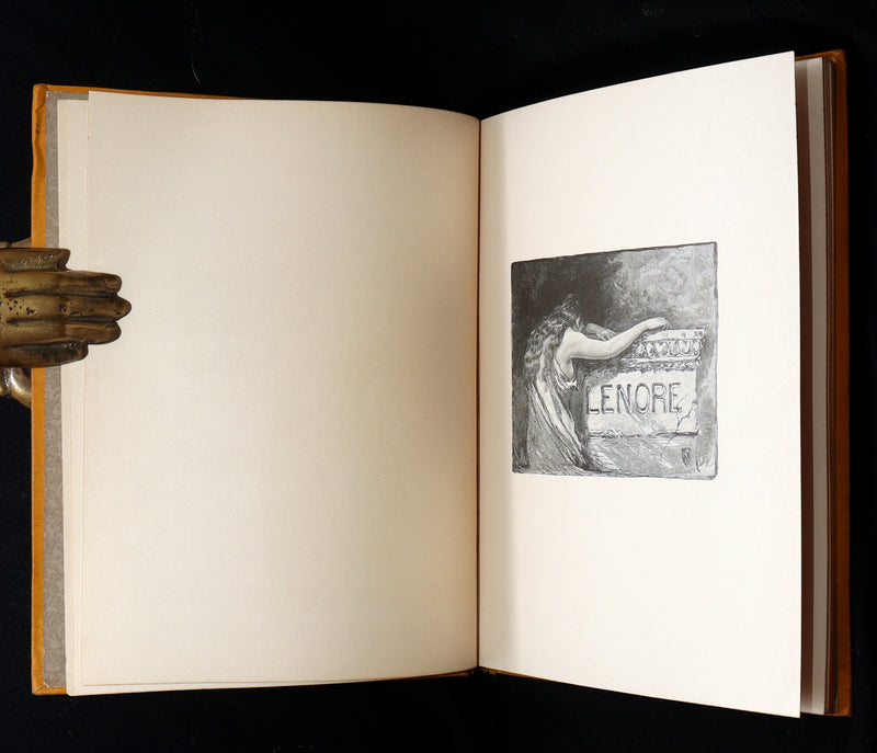 1886 Scarce First Henry Sandham Illustrated Edition - Lenore by Edgar Allan Poe