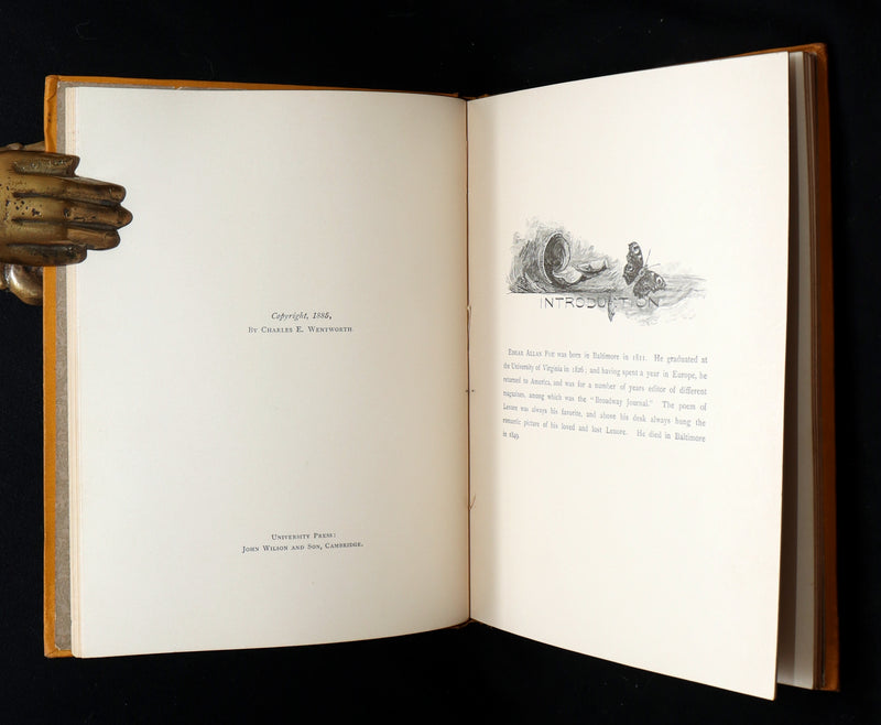 1886 Scarce First Henry Sandham Illustrated Edition - Lenore by Edgar Allan Poe
