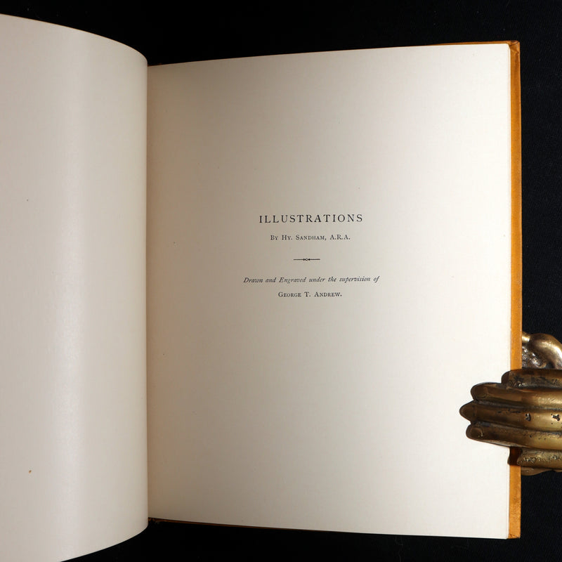 1886 Scarce First Henry Sandham Illustrated Edition - Lenore by Edgar Allan Poe