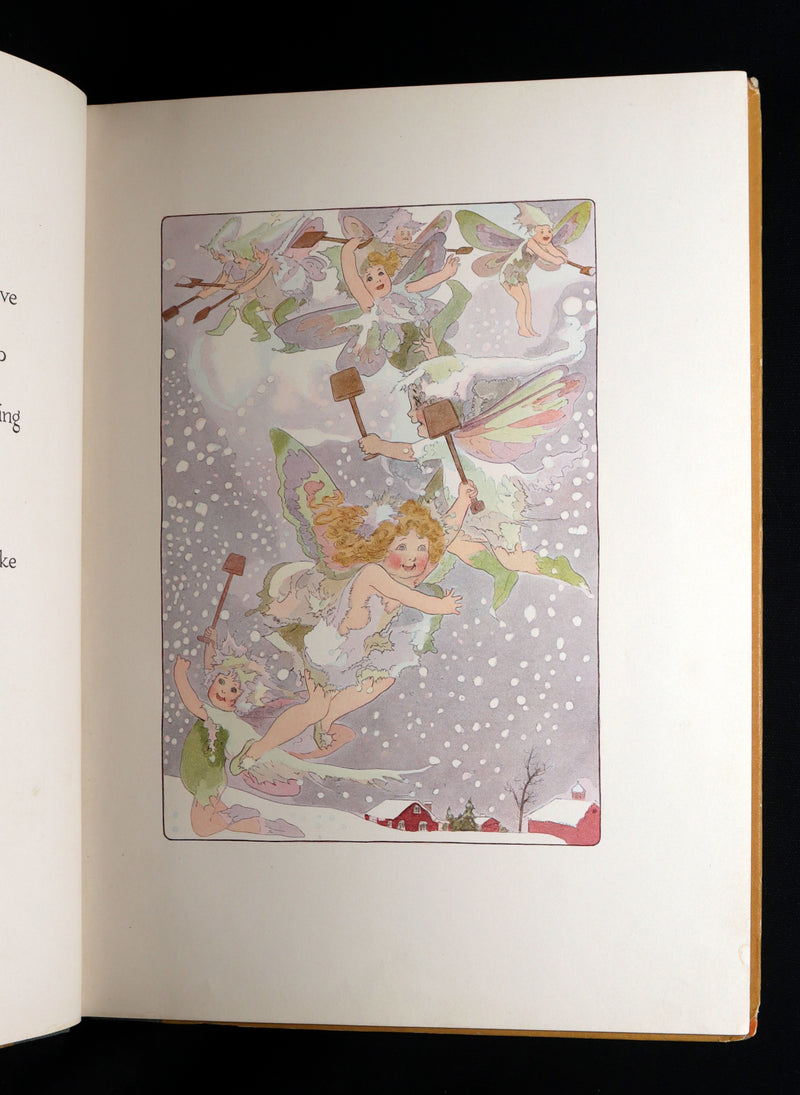 1914 Rare First Edition - A Year with the Fairies illustrated by Marion T. Ross