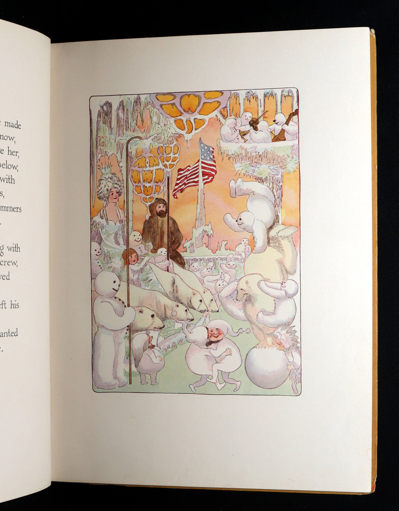 1914 Rare First Edition - A Year with the Fairies illustrated by Marion T. Ross
