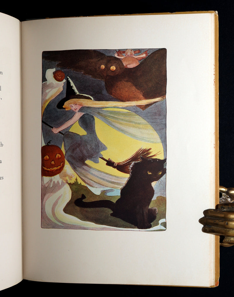 1914 Rare First Edition - A Year with the Fairies illustrated by Marion T. Ross