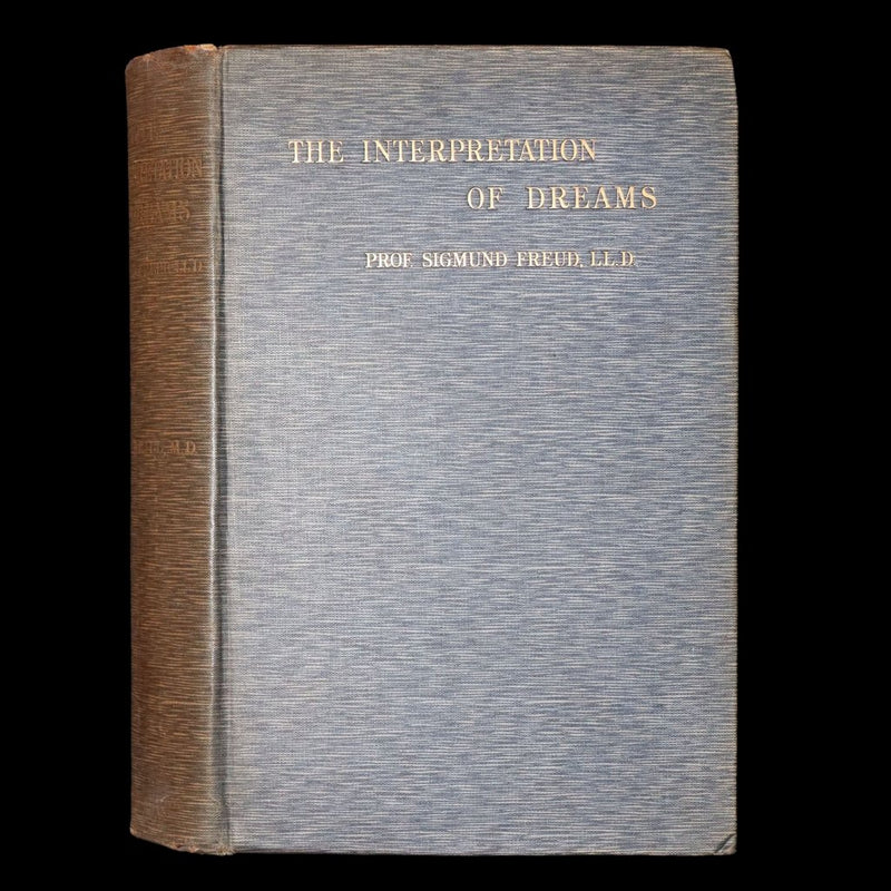 1915 Rare Psychoanalysis Book - The Interpretation of Dreams by Sigmund Freud