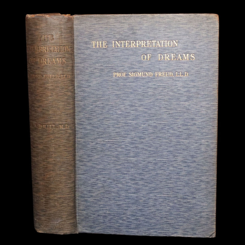 1915 Rare Psychoanalysis Book - The Interpretation of Dreams by Sigmund Freud