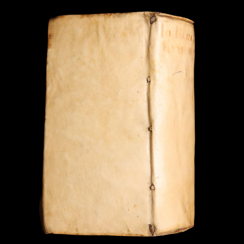 1637 Rare Latin Book - The Satyricon with account of the Gunpowder Plot of 1605