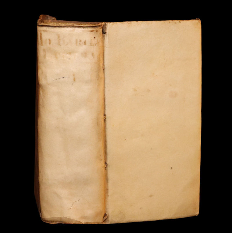 1637 Rare Latin Book - The Satyricon with account of the Gunpowder Plot of 1605