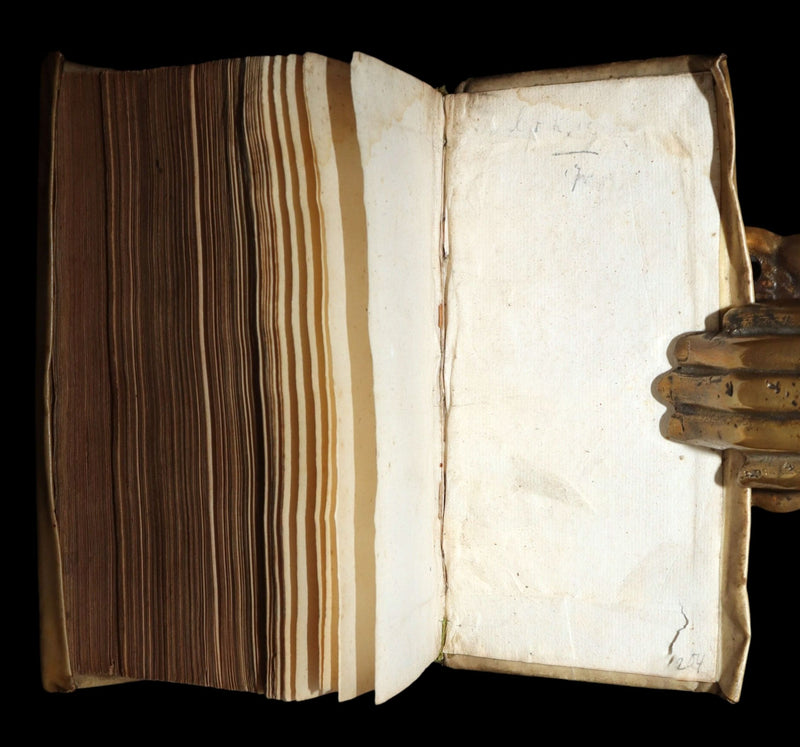 1637 Rare Latin Book - The Satyricon with account of the Gunpowder Plot of 1605