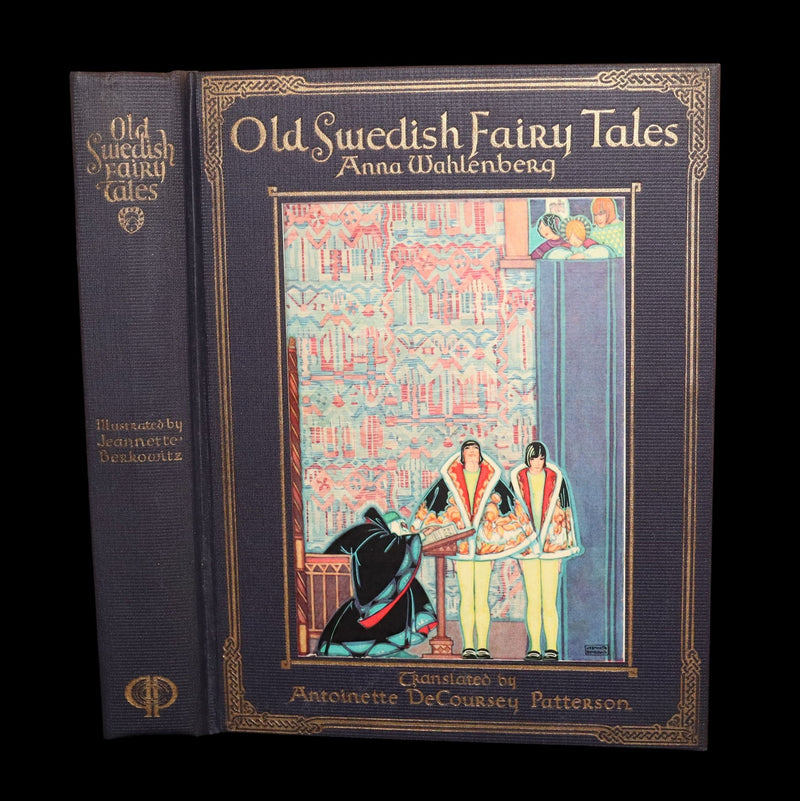 1925 First Edition - Old Swedish Fairy Tales Illustrated by Jeannette Berkowitz
