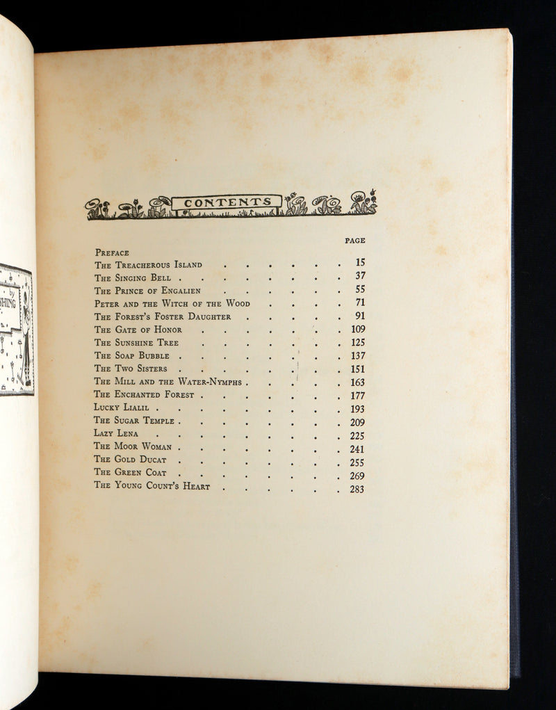 1925 First Edition - Old Swedish Fairy Tales Illustrated by Jeannette Berkowitz