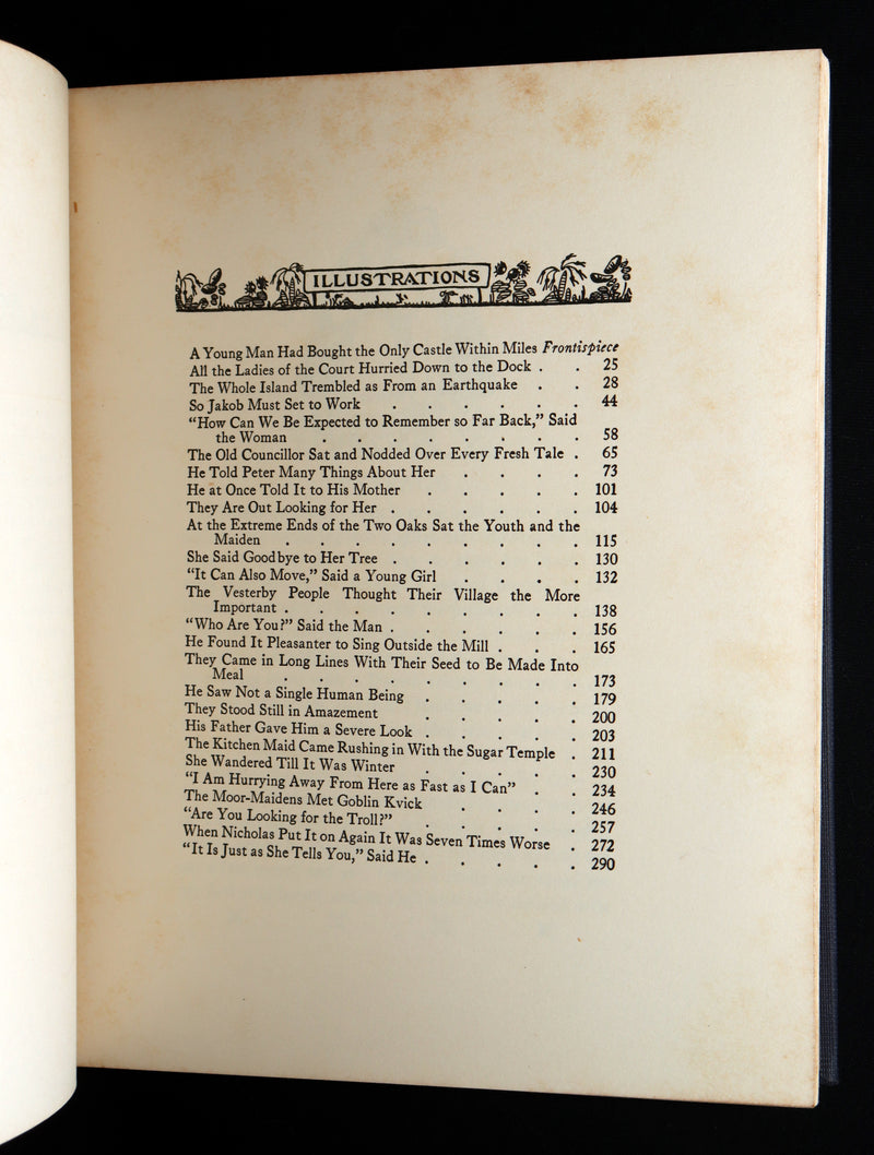 1925 First Edition - Old Swedish Fairy Tales Illustrated by Jeannette Berkowitz