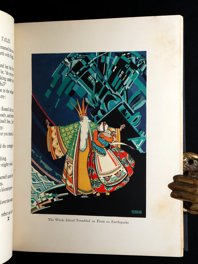 1925 First Edition - Old Swedish Fairy Tales Illustrated by Jeannette Berkowitz