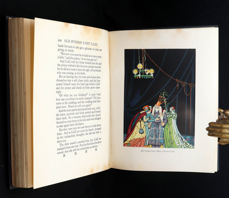 1925 First Edition - Old Swedish Fairy Tales Illustrated by Jeannette Berkowitz