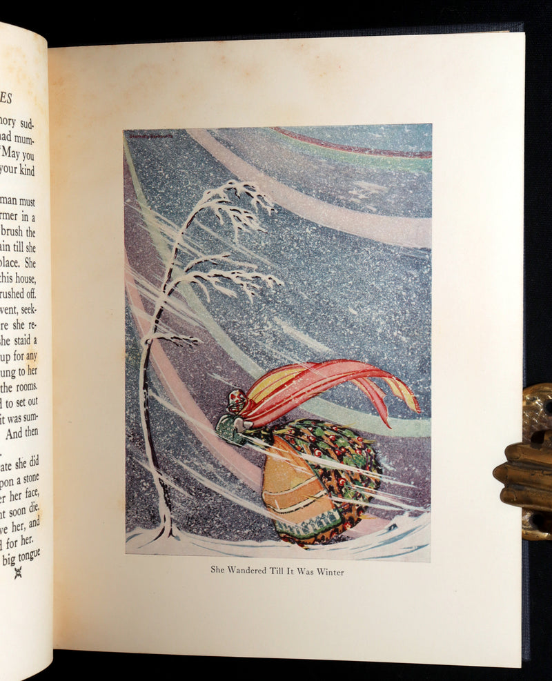 1925 First Edition - Old Swedish Fairy Tales Illustrated by Jeannette Berkowitz