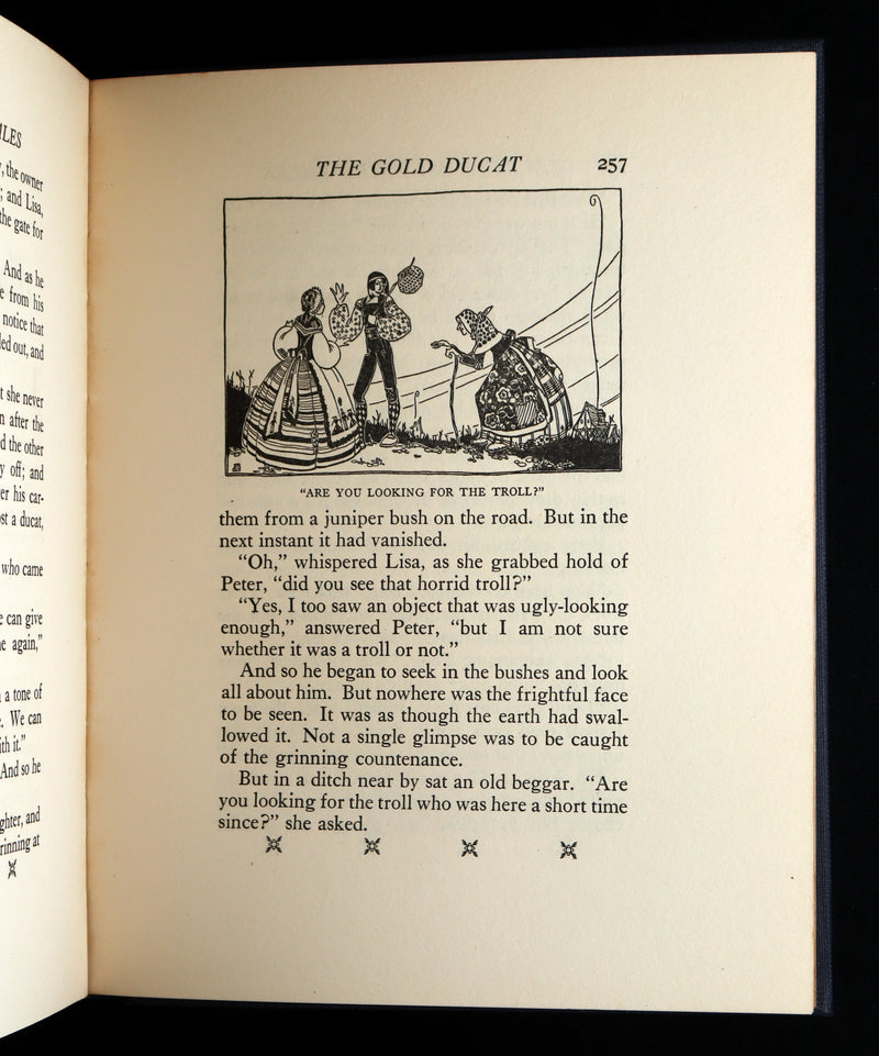 1925 First Edition - Old Swedish Fairy Tales Illustrated by Jeannette Berkowitz