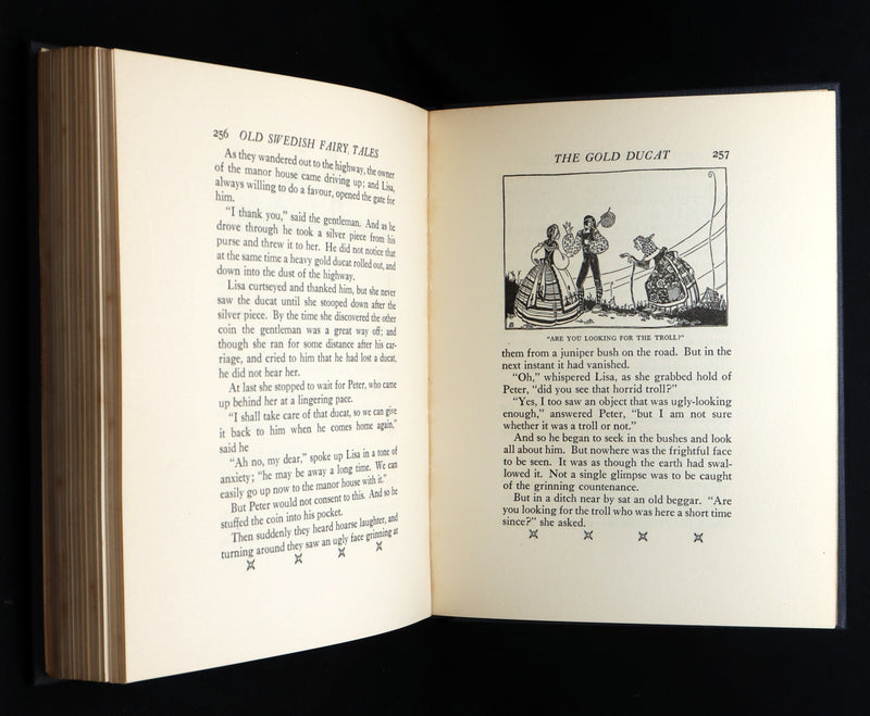 1925 First Edition - Old Swedish Fairy Tales Illustrated by Jeannette Berkowitz