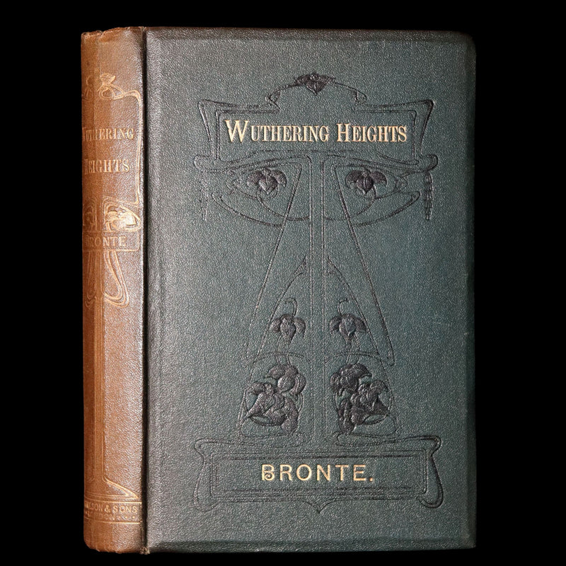 1887 Rare Book - Wuthering Heights by Emily Brontë, writing as Ellis Bell