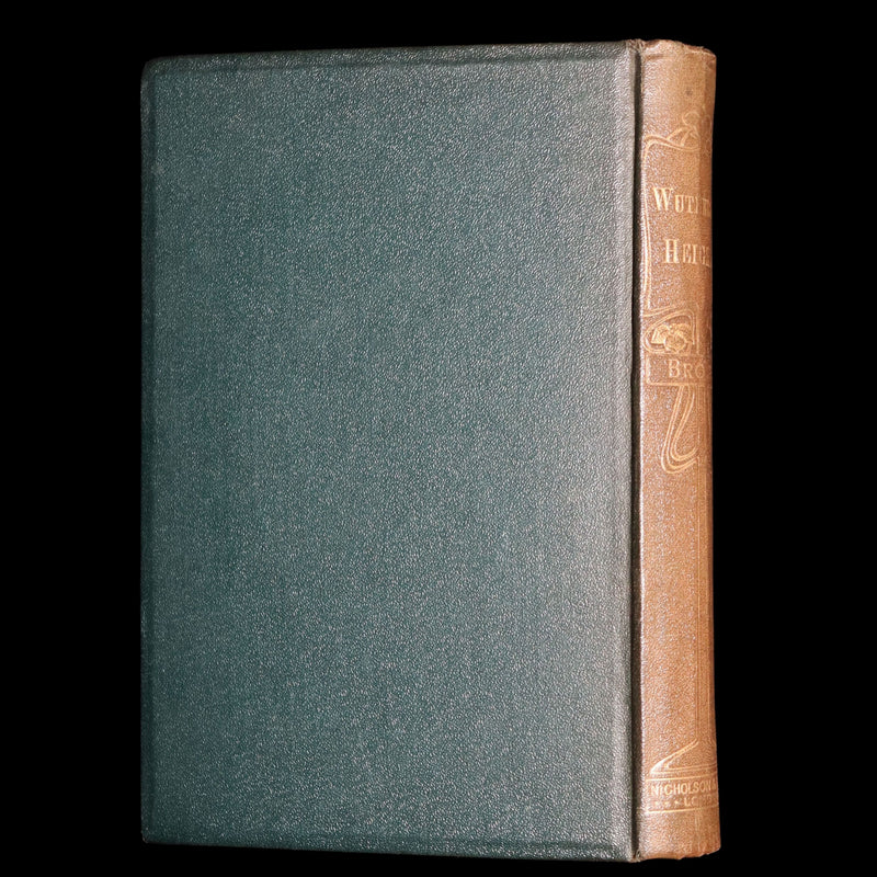 1887 Rare Book - Wuthering Heights by Emily Brontë, writing as Ellis Bell
