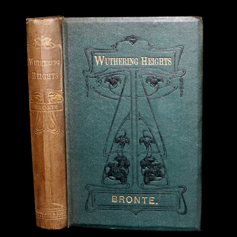 1887 Rare Book - Wuthering Heights by Emily Brontë, writing as Ellis Bell