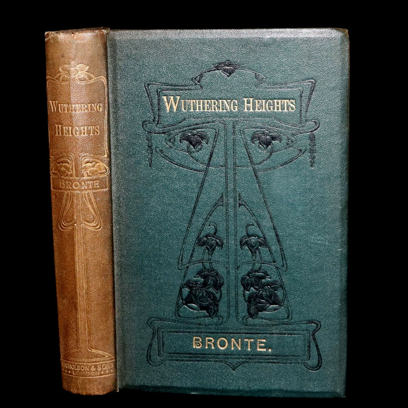 1887 Rare Book - Wuthering Heights by Emily Brontë, writing as Ellis Bell
