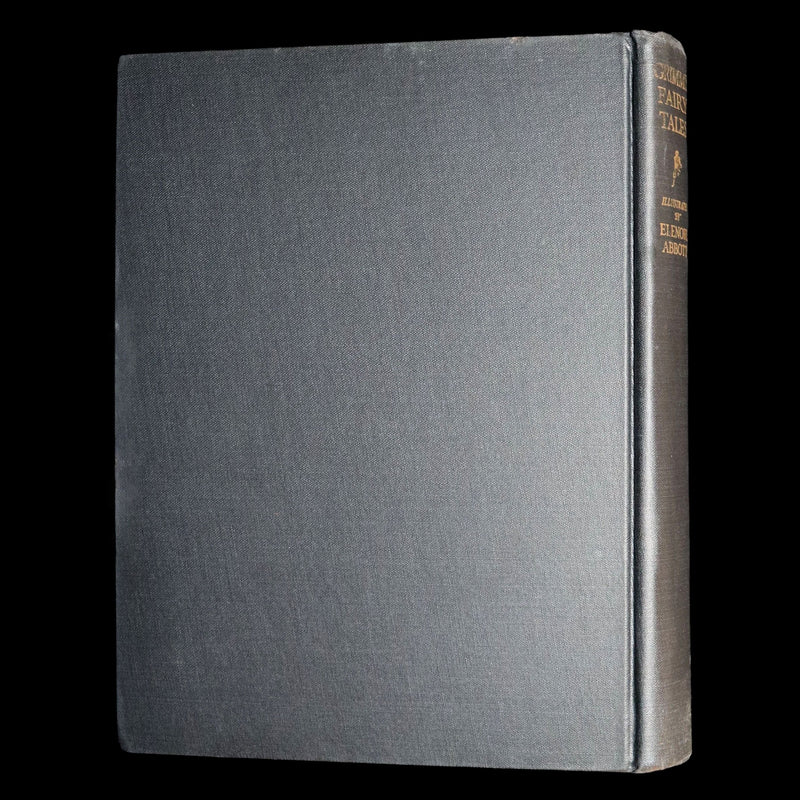 1926 Rare Book - Grimm's Fairy Tales Selected and Illustrated by Elenore Abbott
