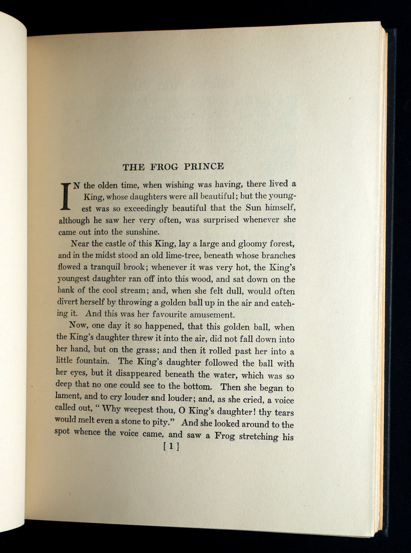1926 Rare Book - Grimm's Fairy Tales Selected and Illustrated by Elenore Abbott