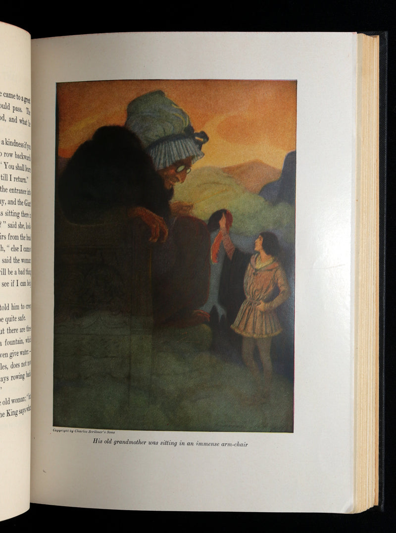 1926 Rare Book - Grimm's Fairy Tales Selected and Illustrated by Elenore Abbott