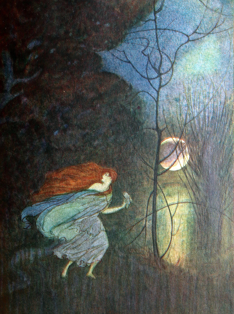 1926 Rare Book - Grimm's Fairy Tales Selected and Illustrated by Elenore Abbott