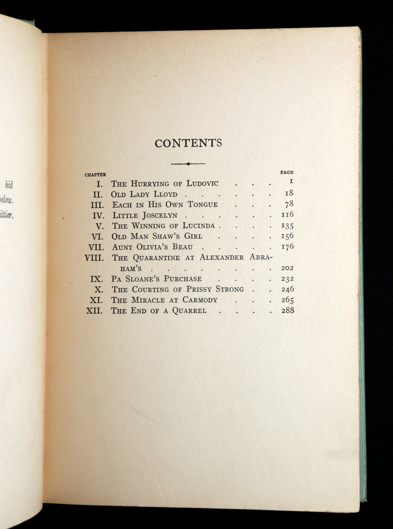 1912 First Edition - Chronicles of Avonlea by Lucy Maud Montgomery