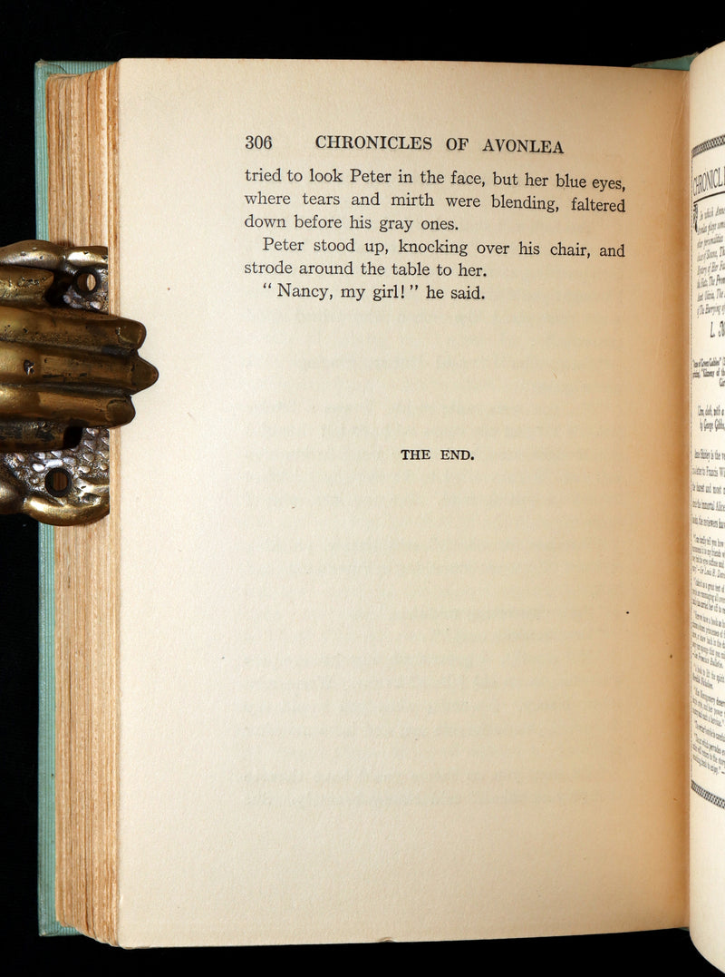 1912 First Edition - Chronicles of Avonlea by Lucy Maud Montgomery