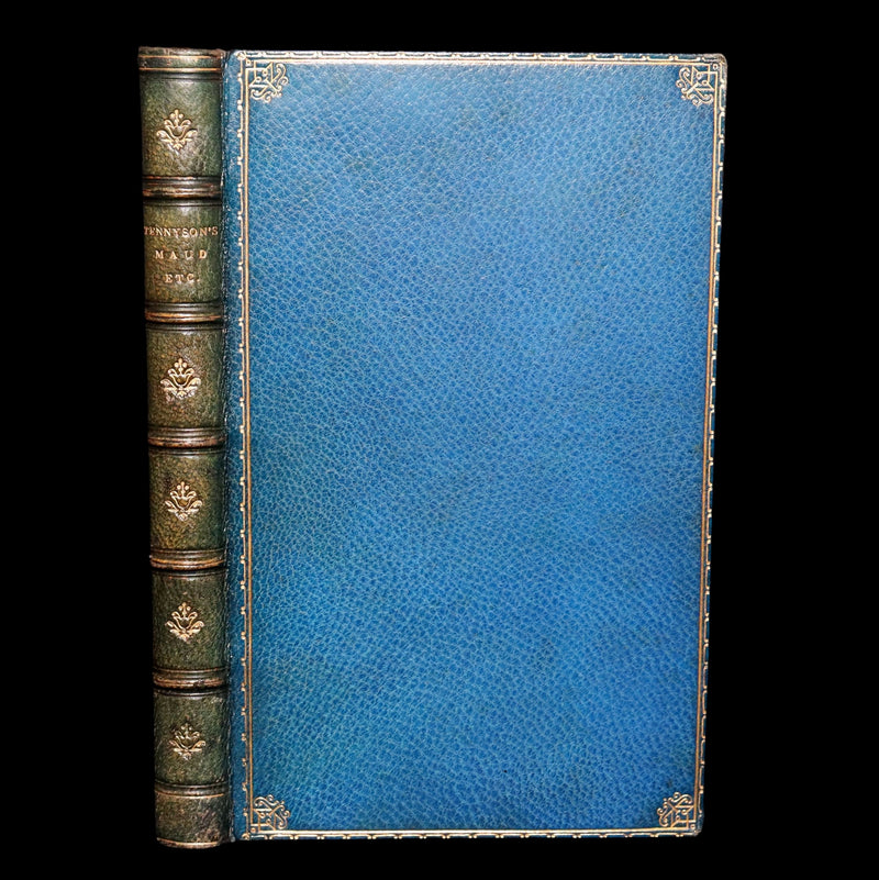 1874 Rare Book bound by Zaehnsdorf - Maud, and Other Poems by Alfred Tennyson