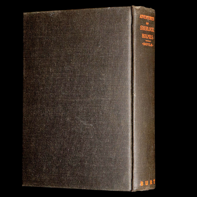 1920 Rare Book - The Adventure of Sherlock Holmes by Arthur Conan Doyle
