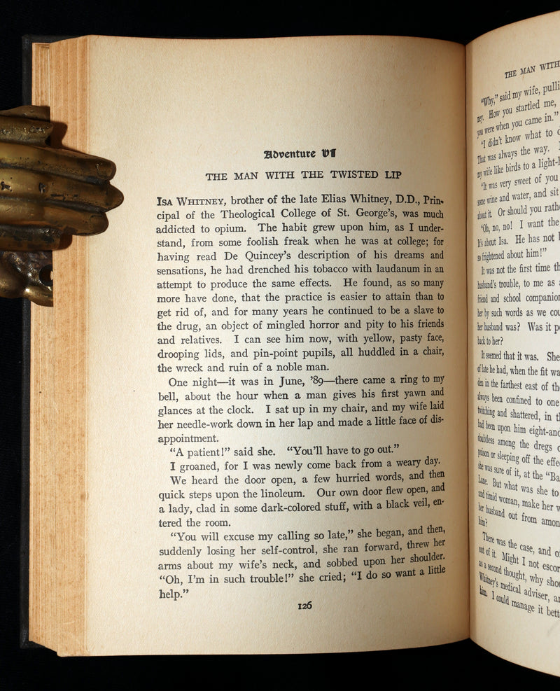 1920 Rare Book - The Adventure of Sherlock Holmes by Arthur Conan Doyle