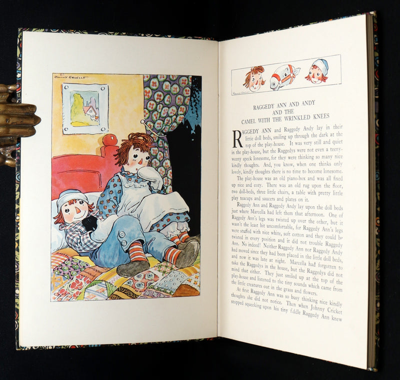 1930 Rare Book - Raggedy Ann and Andy and the Camel with the Wrinkled Knees