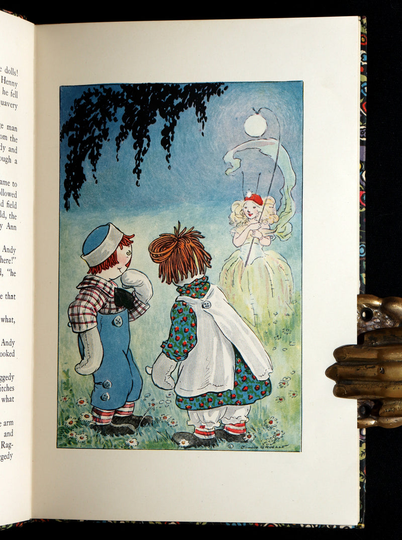 1930 Rare Book - Raggedy Ann and Andy and the Camel with the Wrinkled Knees