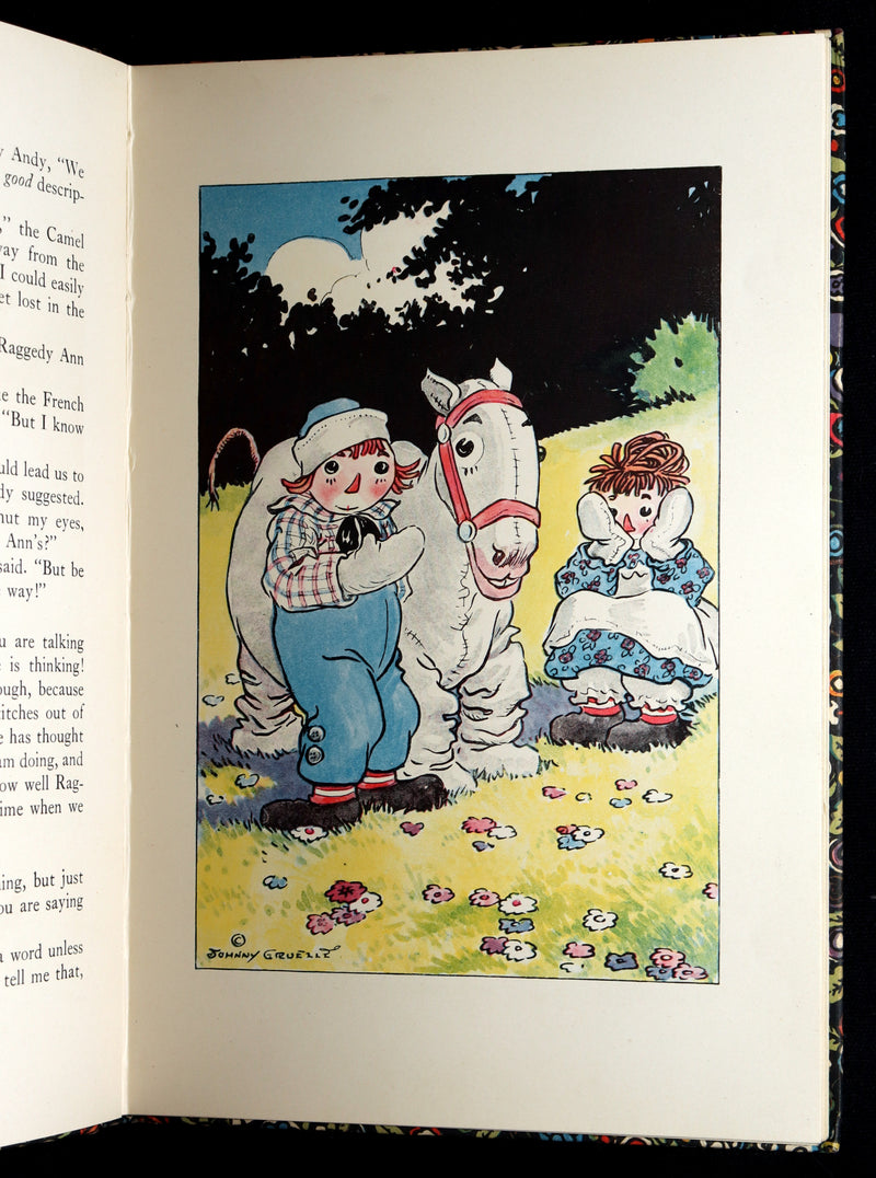 1930 Rare Book - Raggedy Ann and Andy and the Camel with the Wrinkled Knees