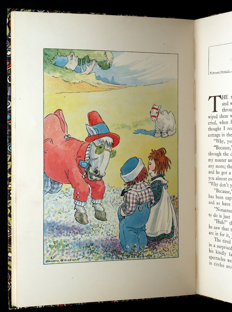 1930 Rare Book - Raggedy Ann and Andy and the Camel with the Wrinkled Knees