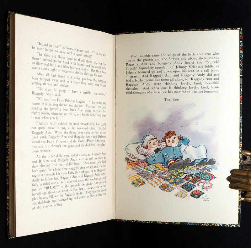 1930 Rare Book - Raggedy Ann and Andy and the Camel with the Wrinkled Knees