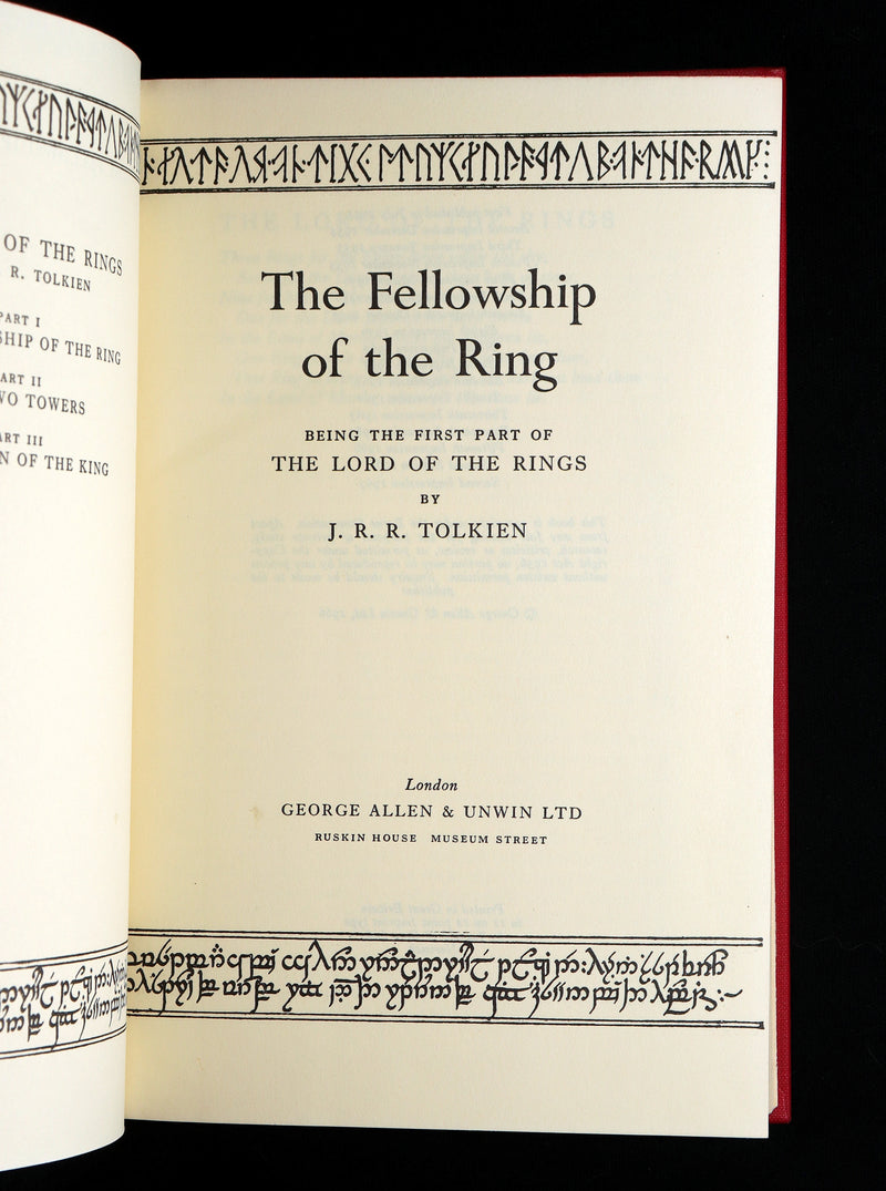 1967 Second edition, second printing - The Lord of The Rings by J. R. R. Tolkien