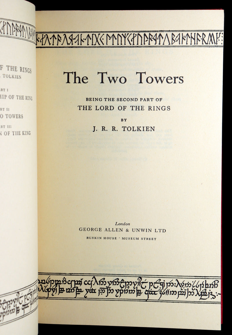 1967 Second edition, second printing - The Lord of The Rings by J. R. R. Tolkien