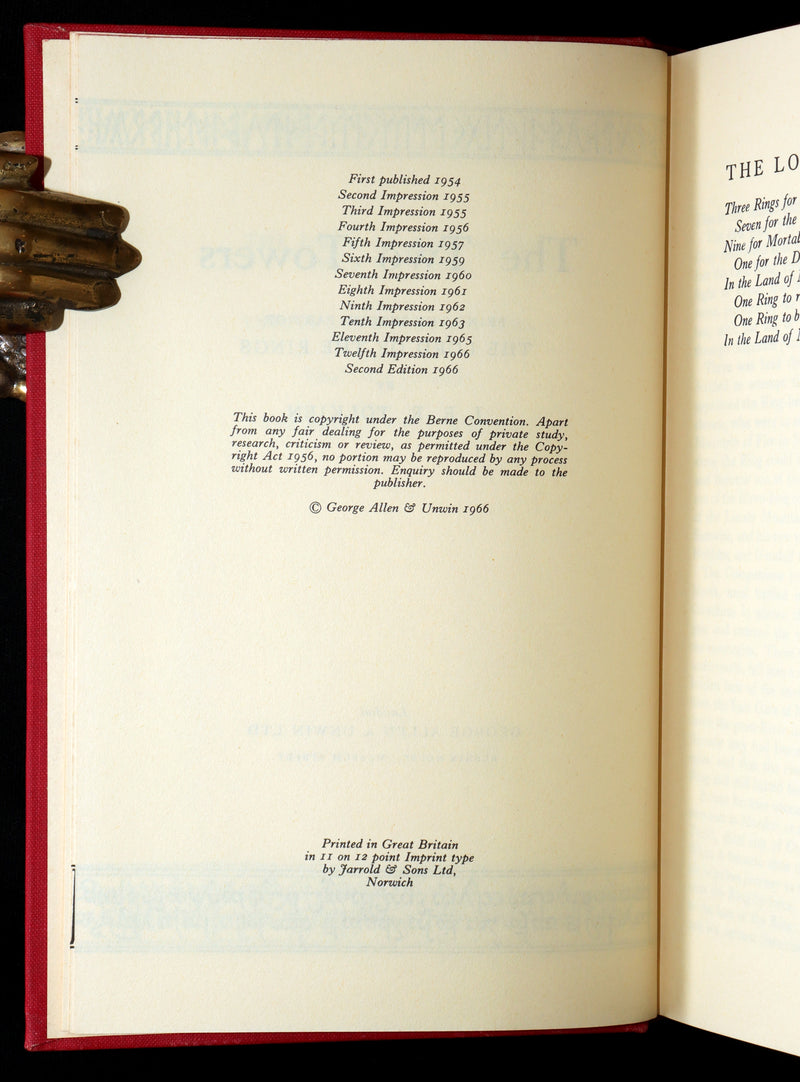 1967 Second edition, second printing - The Lord of The Rings by J. R. R. Tolkien