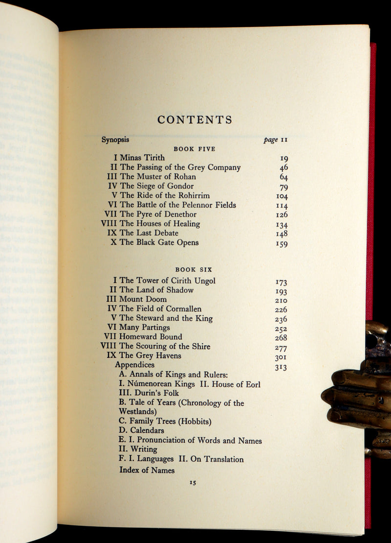1967 Second edition, second printing - The Lord of The Rings by J. R. R. Tolkien
