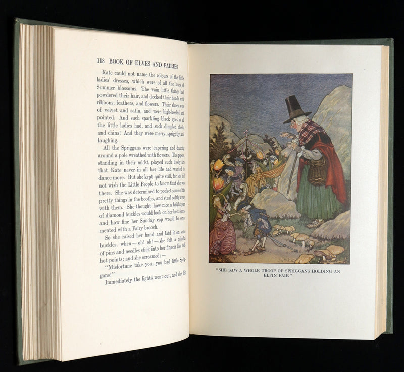 1918 Scarce 1stED - The Book of Elves and Fairies illustrated by Milo Winter