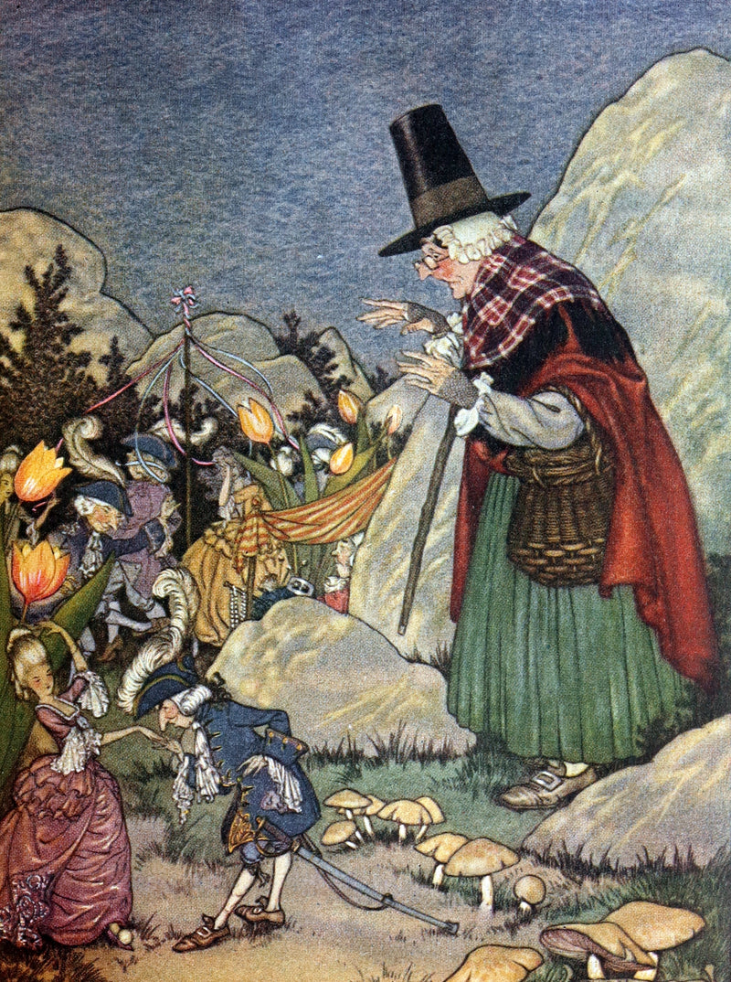 1918 Scarce 1stED - The Book of Elves and Fairies illustrated by Milo Winter