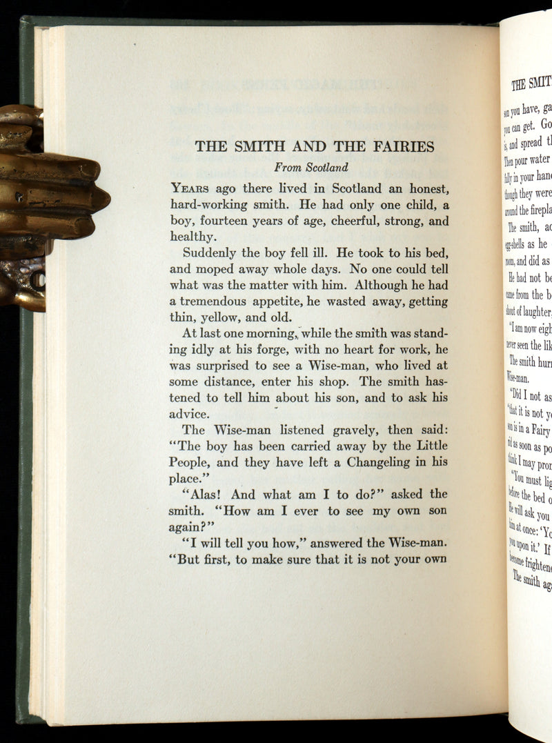 1918 Scarce 1stED - The Book of Elves and Fairies illustrated by Milo Winter