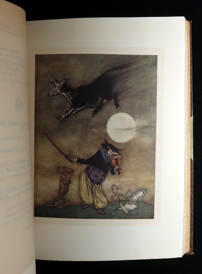 1913 Rare Book - Mother Goose Mother Goose, Illustrated by Arthur Rackham