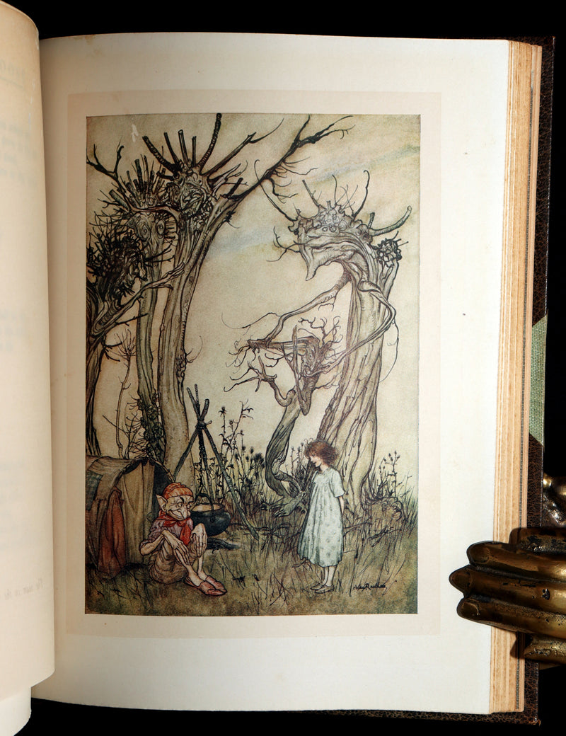 1913 Rare Book - Mother Goose Mother Goose, Illustrated by Arthur Rackham