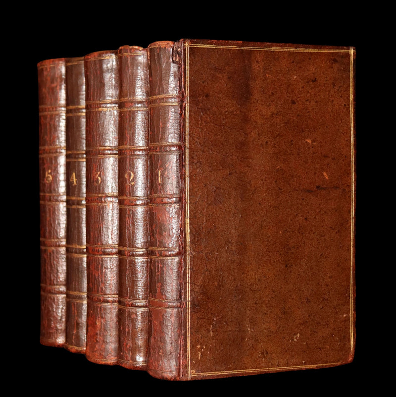 1745 Rare Book Set - The Odyssey of Homer by Alexander Pope, Illustrated