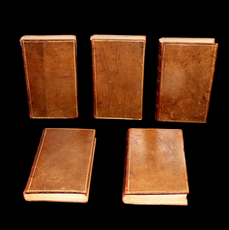 1745 Rare Book Set - The Odyssey of Homer by Alexander Pope, Illustrated