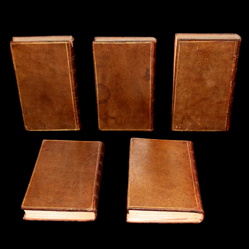 1745 Rare Book Set - The Odyssey of Homer by Alexander Pope, Illustrated